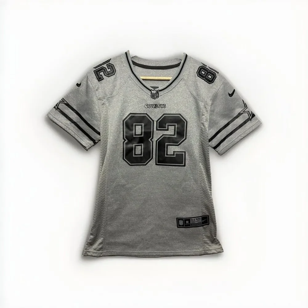 Nike Dallas Cowboys Jason Witten #82 Gridiron Gray Jersey XXL 60 NFL